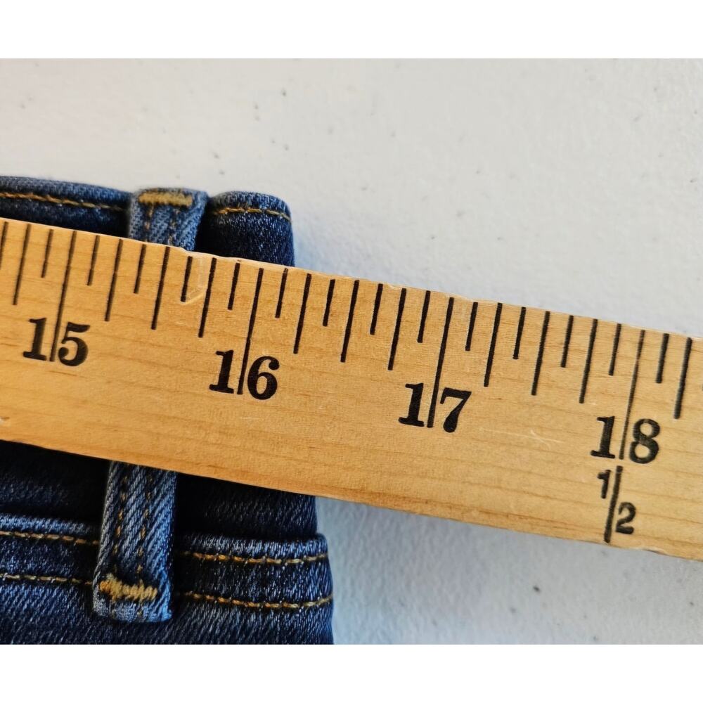 FRAME Le Skinny de Jeanne Jeans Womens 32 Dark Wash Skinny Stretch Denim Ankle - Picture 5 of 7